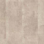 SPC-ламинат Tarkett Prime Click Pale Beige светлого бежевого оттенка. Текстура напольного покрытия с реалистичной имитацией бетона или камня.