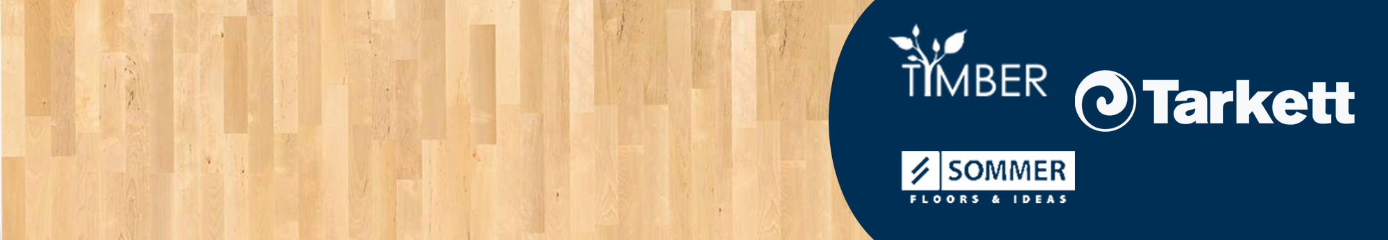 Текстура трехполосной паркетной доски Tarkett Pure Birch Tres из натуральной березы со светлым перламутровым оттенком