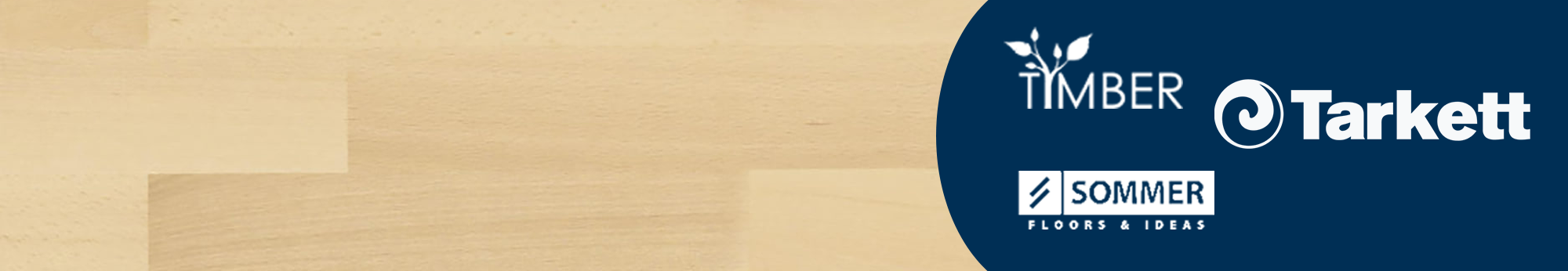 Текстура паркетной доски Tarkett Timber Бук с гладким однородным рисунком древесины в светлых золотисто-бежевых тонах