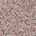 Гомогенный линолеум Tarkett iQ Surface 080 Rouge Multi с мелкозернистой текстурой в красно-коричневых и бежевых тонах крупным планом.