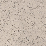 Текстура токопроводящего покрытия Tarkett iQ Era SC 804 с мелкими черными и белыми вкраплениями на серо-бежевом фоне
