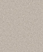 Гомогенный линолеум Tarkett iQ Granit Clay 0329 серо-бежевого оттенка с мелкозернистой контрастной текстурой крупным планом.