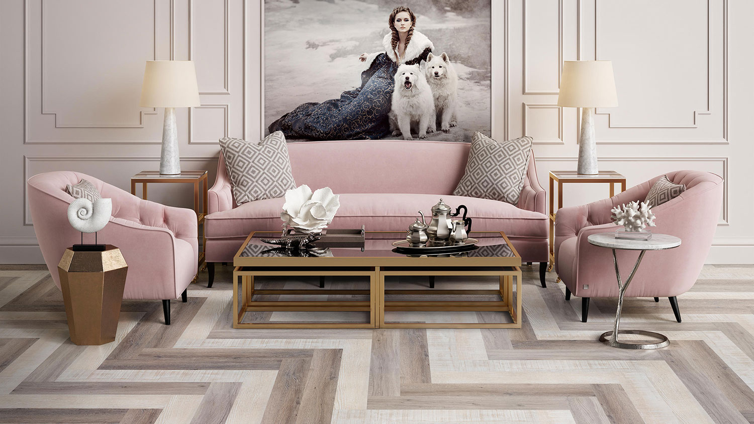 Коллекция плитки ПВХ Art Vinyl Tarkett Epic