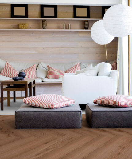 Плитка LVT Tarkett Herringbone Rigid Delicate Oak WARM GREY 6,5 мм (Франция)