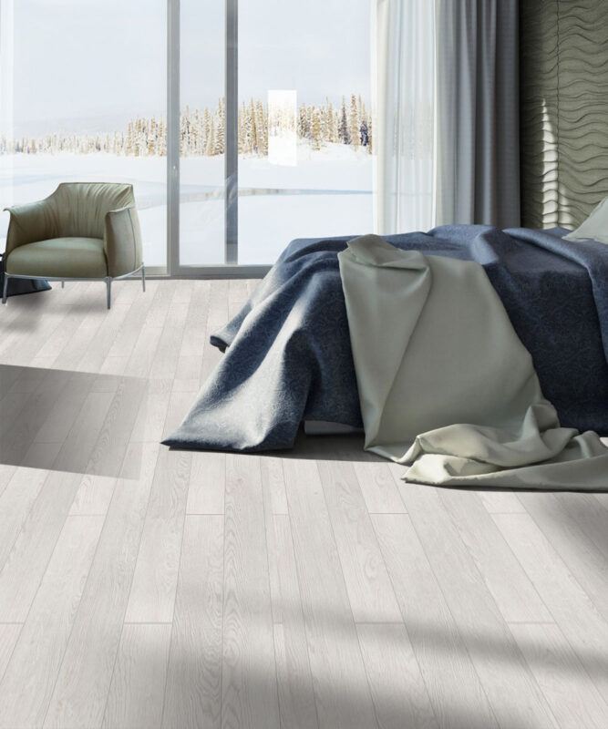 Ламинат Timber Lumber Oak Frost / Дуб Морозный влагостойкий 32 класс 8 мм (Россия)