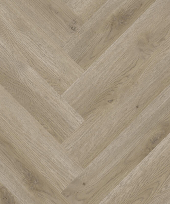Плитка ПВХ Tarkett iD Classics Glue-Down 30 - Contemporary Oak Grege Mini Plank Елочка 2 мм (Франция)