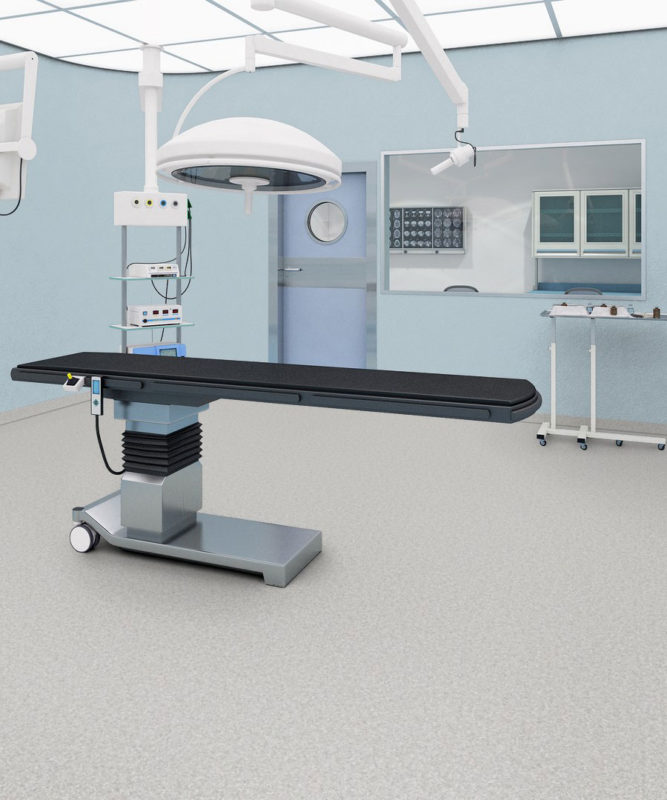 Антистатический линолеум ПВХ iQ Granit SD Granit Grey 0948, токорассеивающий, Швеция