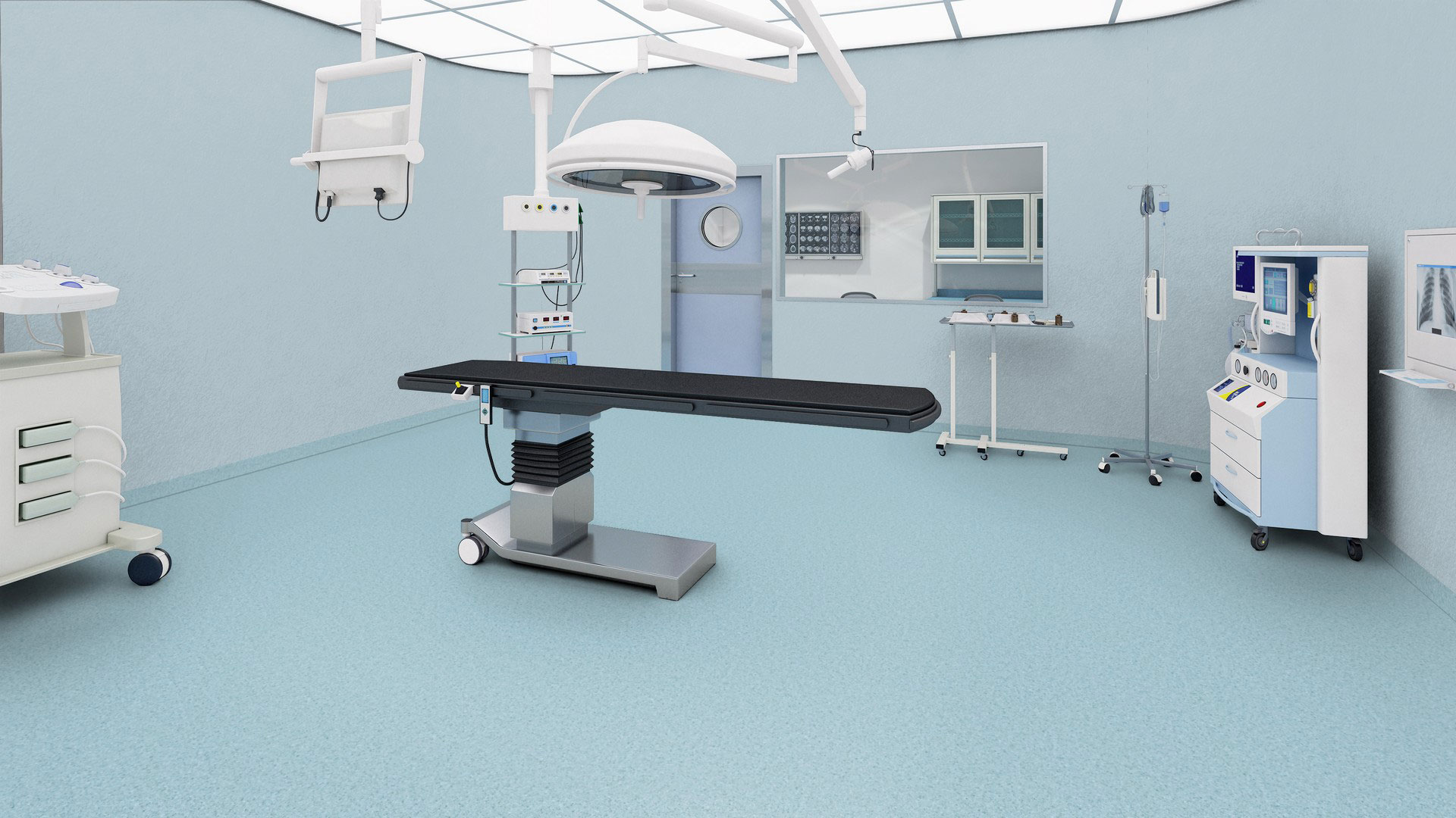 Антистатический линолеум ПВХ iQ Granit SD Granit Light Aqua 0980, токорассеивающий, Швеция